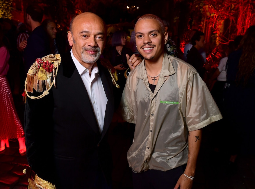 Christian Louboutin, Evan Ross, Loubicircus Party, Paris Men's Fashion Week